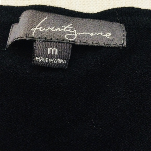 Twenty One sequence Black Blue Leopard Pattern M - Picture 3 of 5